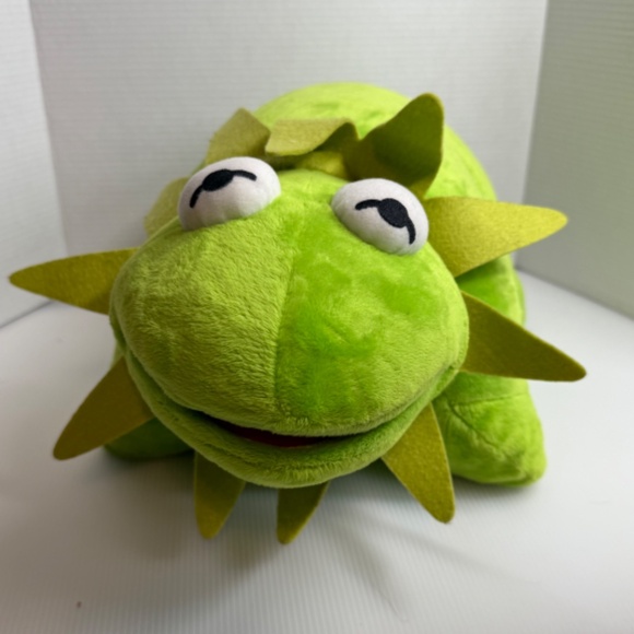 Disney Kermit the Frog Pillow Pets PREMIUM 18" Plush Stuffed Muppets 2011 Rare - Picture 2 of 9